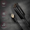 AXAGON RVDM-HI14N Adapter aktywny Mini DP > HDMI 1.4, 4K/30Hz